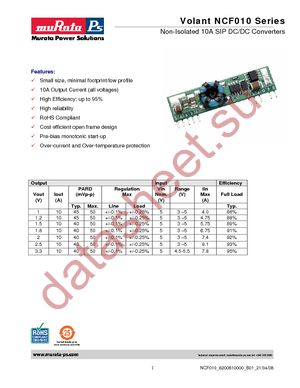 NCF0100200B0C datasheet  